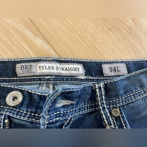 Men’s BKE Tyler 34L straight leg jeans